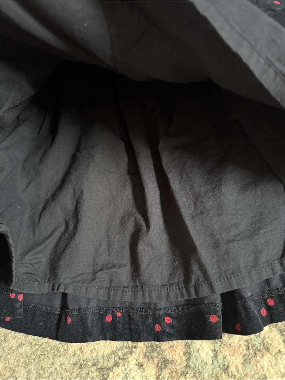 Girls Jacadi Ladybug Corduroy Dress - Picture 8 of 8
